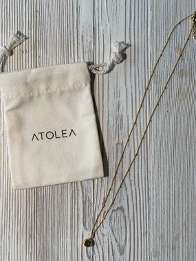 Atolea August Birthstone Necklace